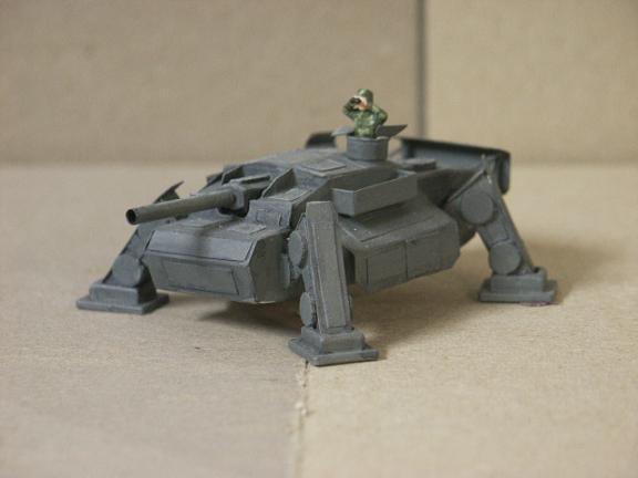 1-72 scale walking assault gun