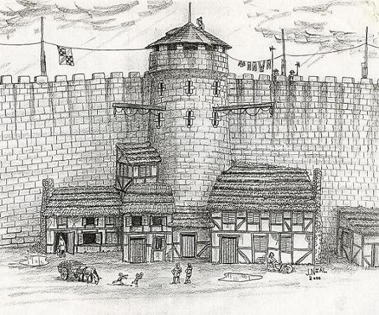 castle wall 1