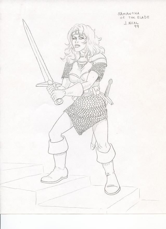 samantha of the blade