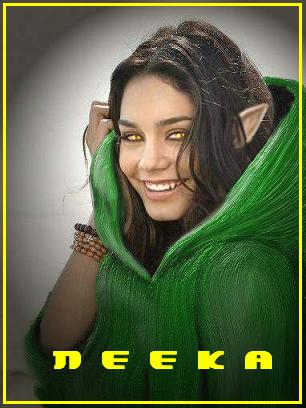 neeka  in cloak